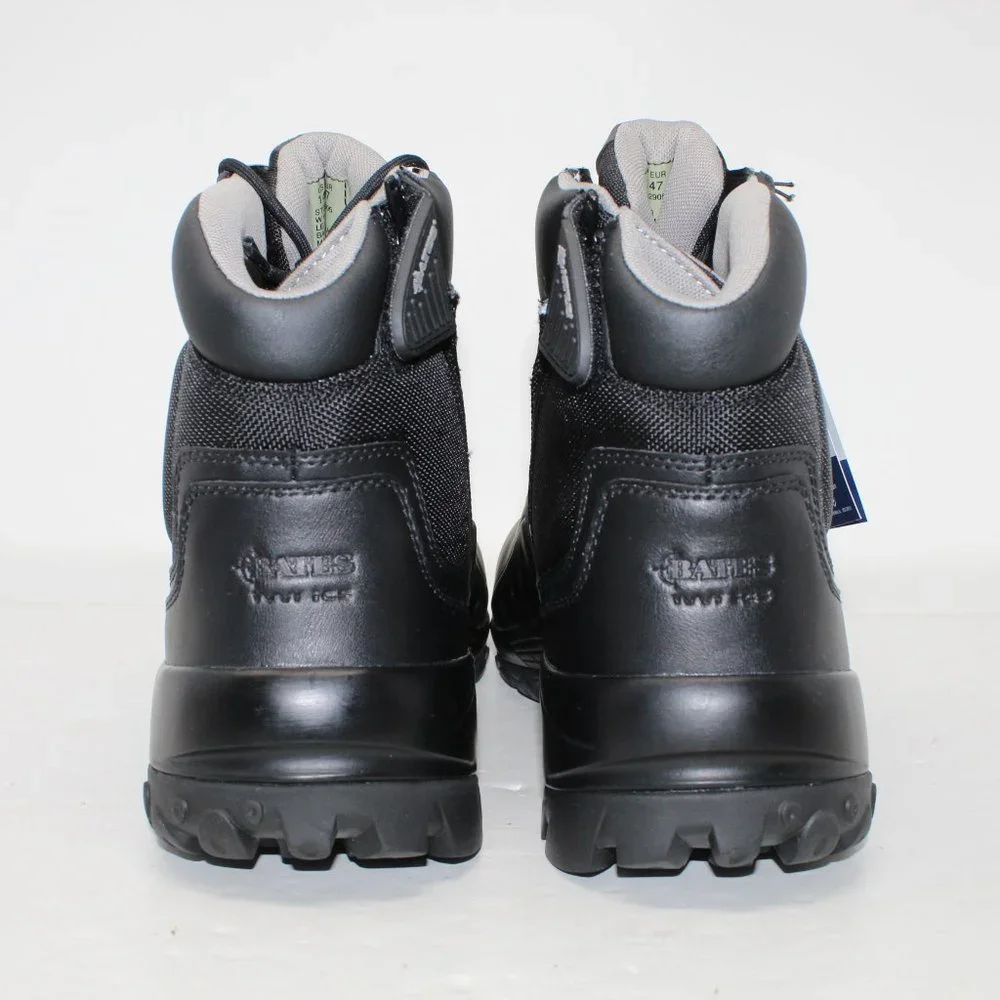 Bates Delta 6 Gore-Tex NWT Mens 14 Black Leather Superwork Side Zip Boots E02905 - Picture 5 of 12